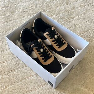 Dolce Vita Black and Tan Sneakers